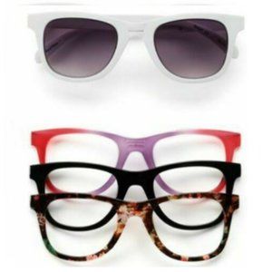 SO Oh! Snaps Interchangeable Snap-On Sunglasses Sets - Girls - Colors